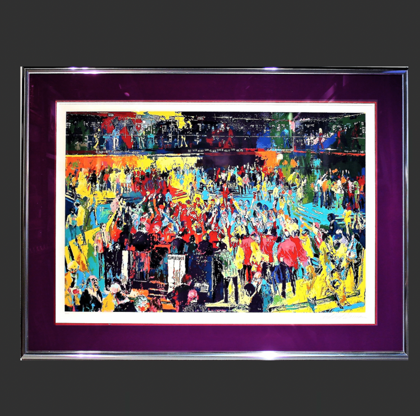 LeRoy Neiman 'Chicago Board of Trade'