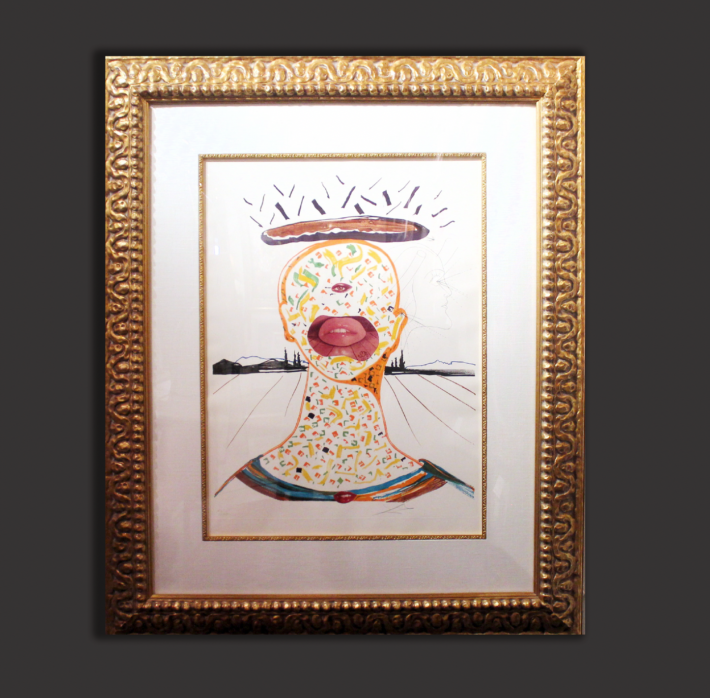 Salvador Dali 'Cyclopean Make-Up'