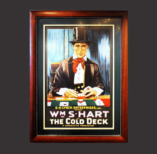 William Hart 'The Cold Deck 1917'- Movie Poster