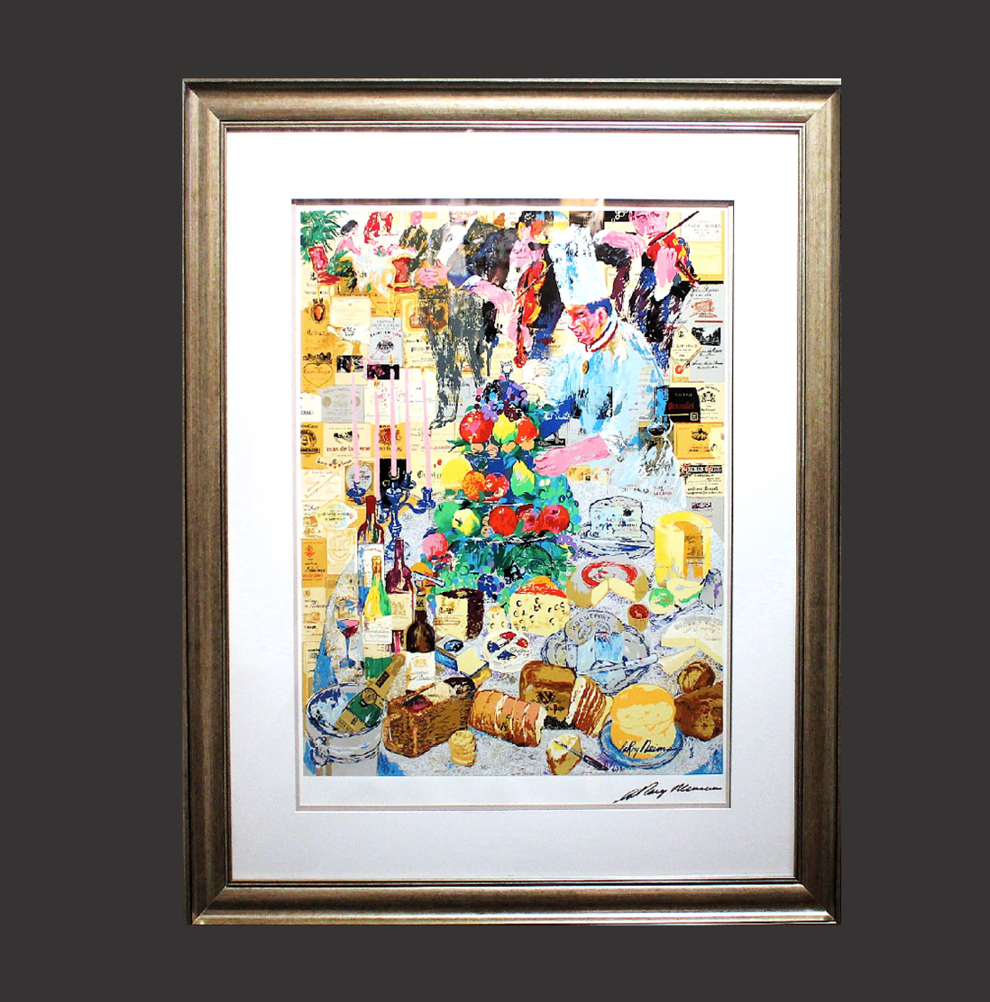 Leroy Neiman " La Cuisine Francaise'