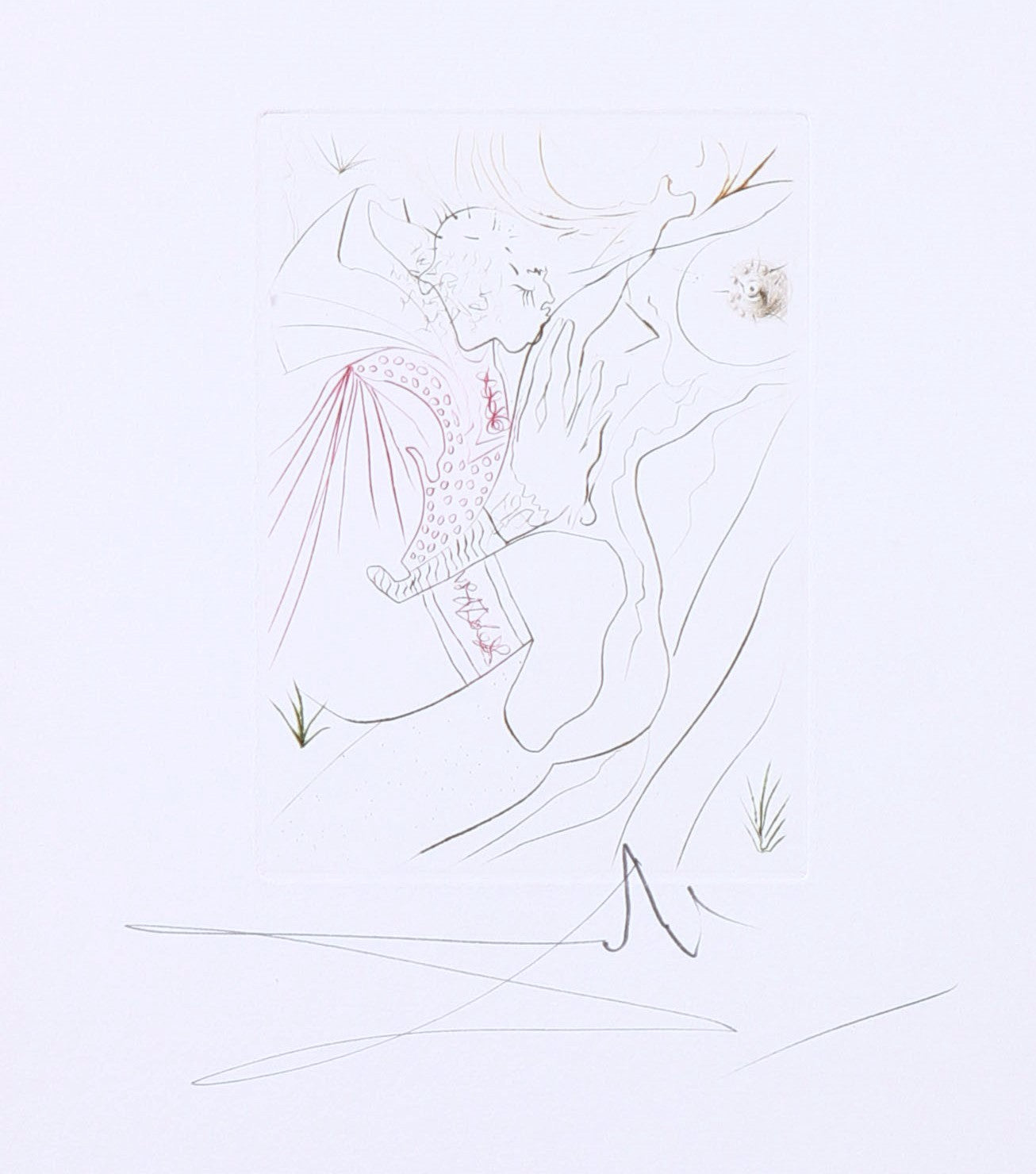 Salvador Dali 'Le Peche Partage' (The Shared Sin) Le Decameron Suite