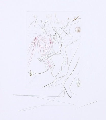 Salvador Dali 'Le Peche Partage' (The Shared Sin) Le Decameron Suite