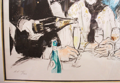 LeRoy Neiman 'Celebrity Night at Spago' - Centaur Art Galleries