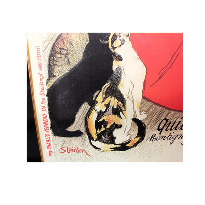 Unsigned 'Lait Pur de la Vingeanne Sterilise' Steinlen Poster