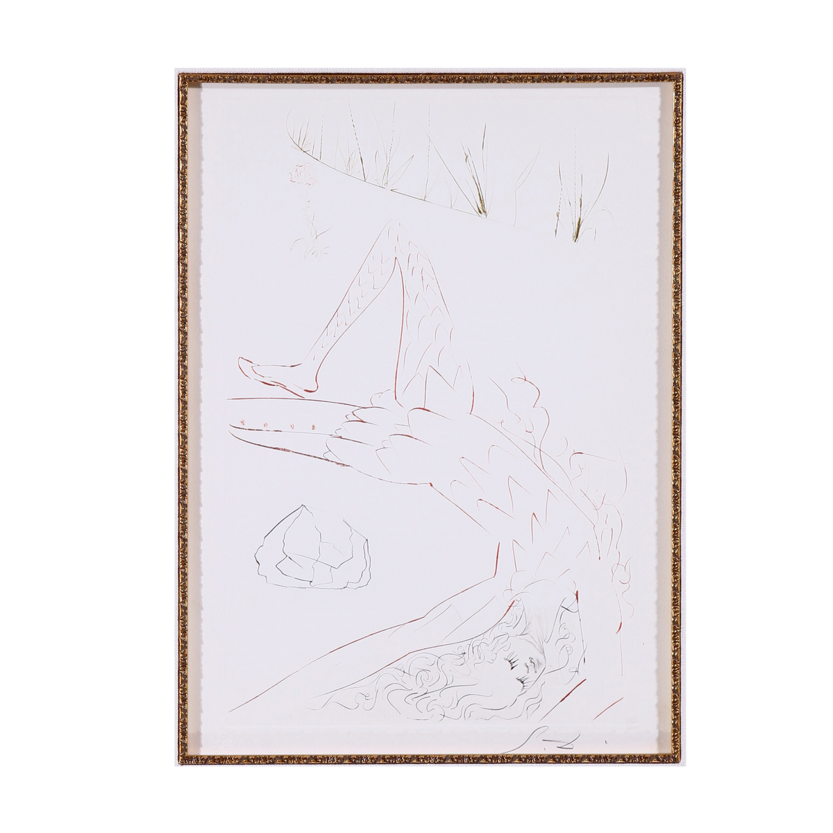 Salvador Dali 'Tristan Blesse' (Tristram Wounded)