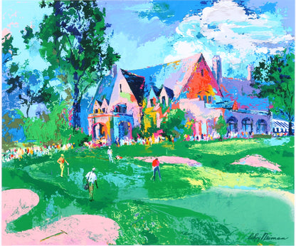 LeRoy Neiman 'Winged foot'