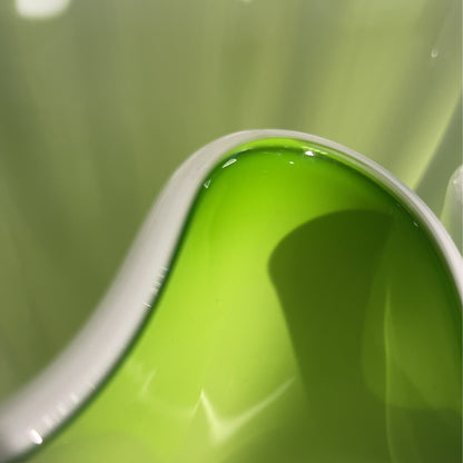 Glass Chartreuse Handkerchief - Centaur Art Galleries