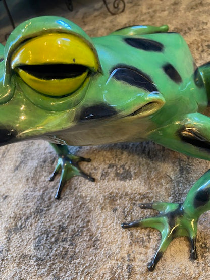 Brian Arthur 'Jeremiah Frog' Bronze Sculpture (Lg) - Centaur Art Galleries