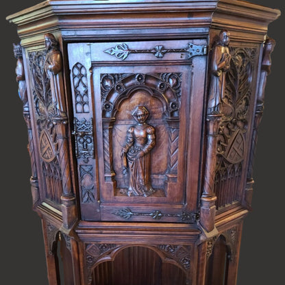 Gothic Revival Cabinet - Centaur Art Galleries