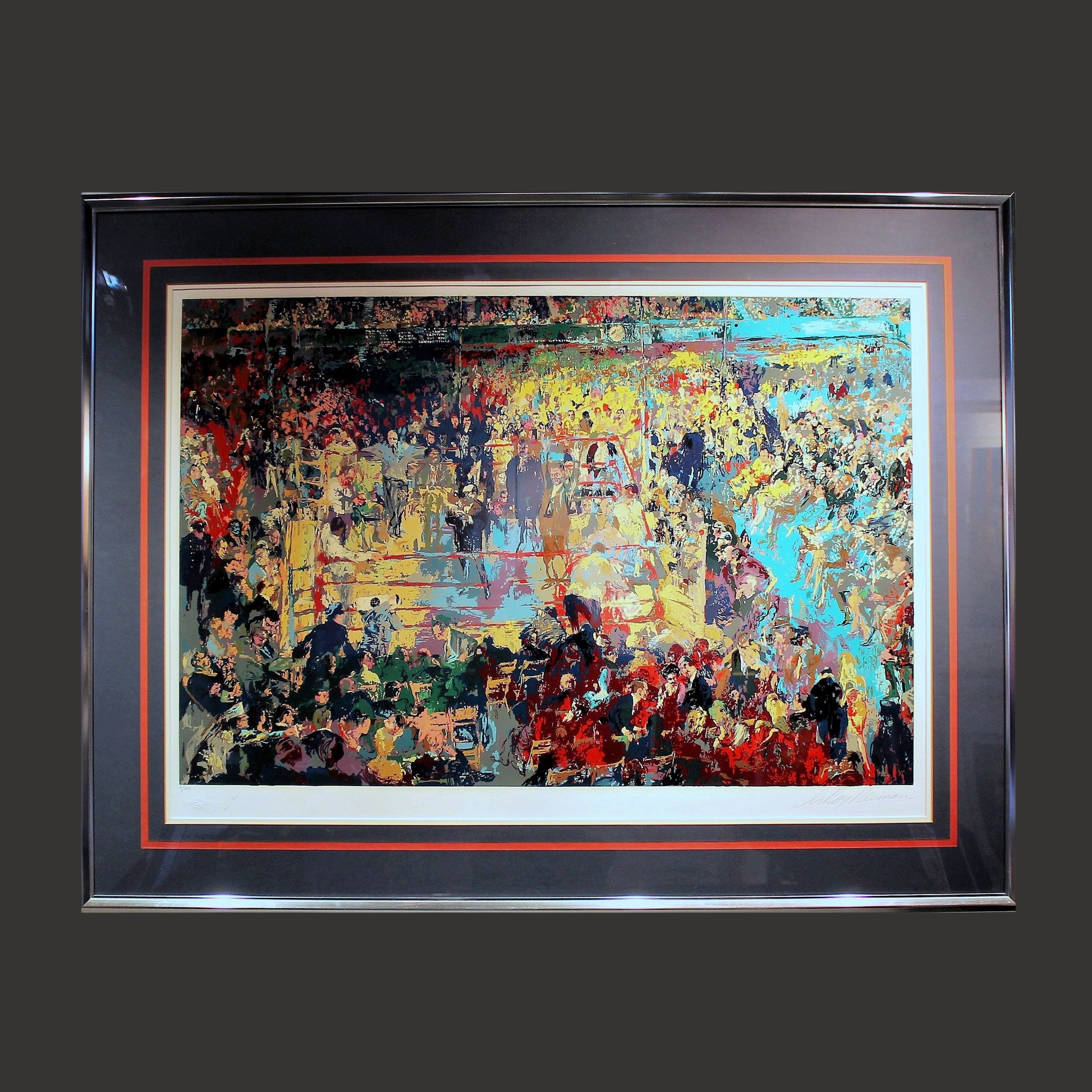 LeRoy Neiman 'Introduction of the Champions at MSG' - Centaur Art Galleries