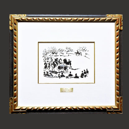 Pablo Picasso La Tauromaquia Suite- 'El Picador Obligando al Toro Con Su Pica' - Centaur Art Galleries