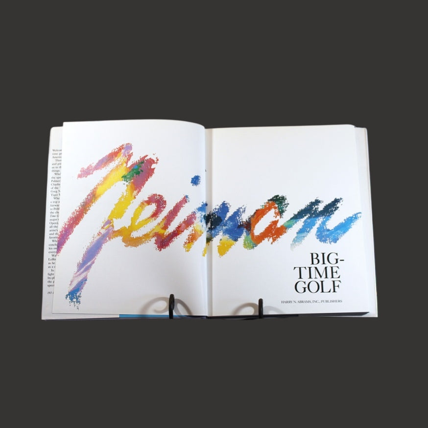 LeRoy Neiman 'Big Time Golf' (Unsigned Book) - Centaur Art Galleries